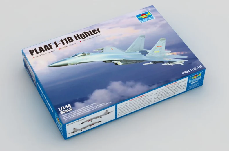 Труба 03915 1: 144 китайский J 11 модель сборки бойца|assembly model|model assemblytrumpeter model |