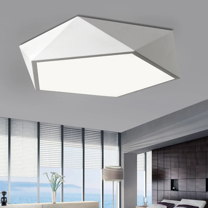 AC85 265V квадратный современный минималистичный внутренний светильник Nordic 3 Color