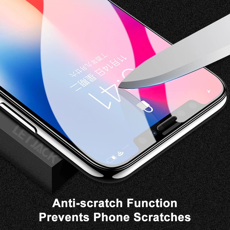 6D анти синий свет полное покрытие закаленное стекло для iPhone 11 Pro X XS MAX XR Защита
