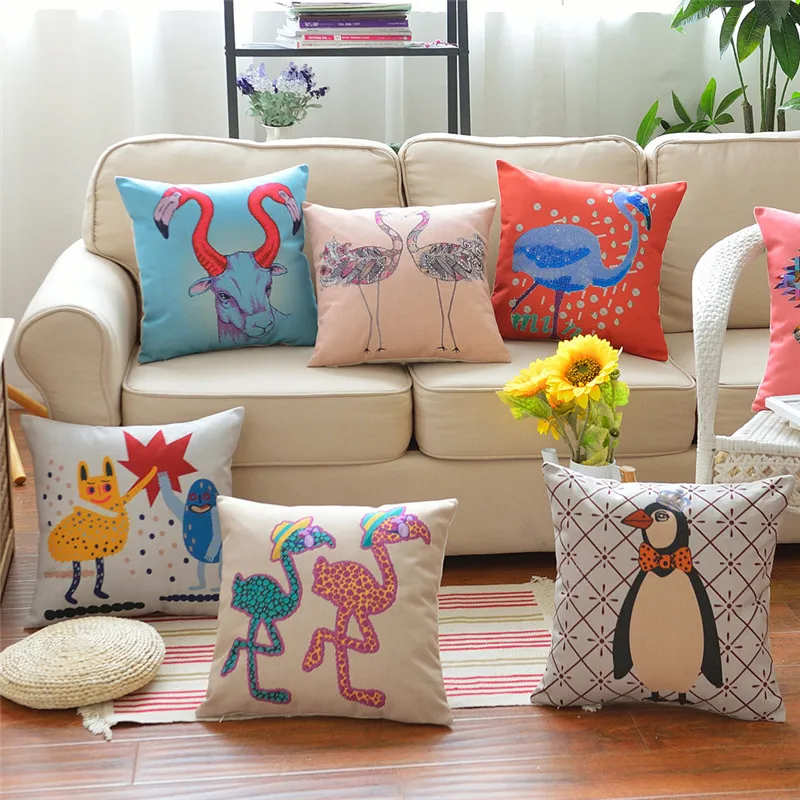 Красота Оптовая Продажа Свадебный подарок персональный мультфильм Фламинго