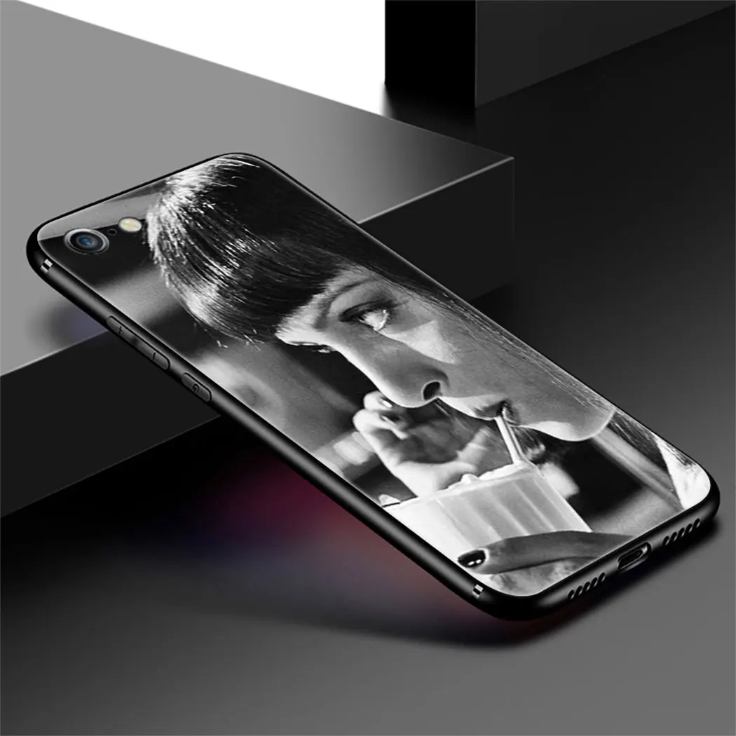 IYICAO Дымовое ружье Девушка Мягкий чехол для телефона iPhone XR X XS Max 6 S 7 8 Plus 5 5S SE |