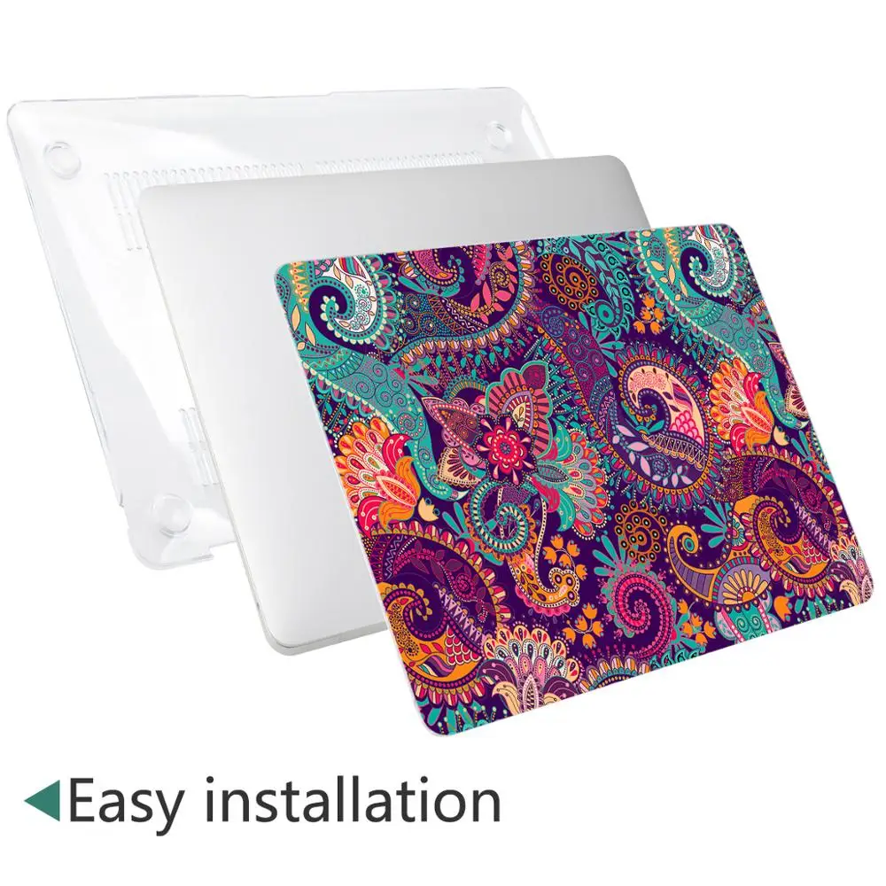 Чехол для ноутбука Gradent Green Dream Catcher для Apple Macbook Pro retina 12 13 New Air 11 13 с сенсорной панелью retina ID A1466 A1932