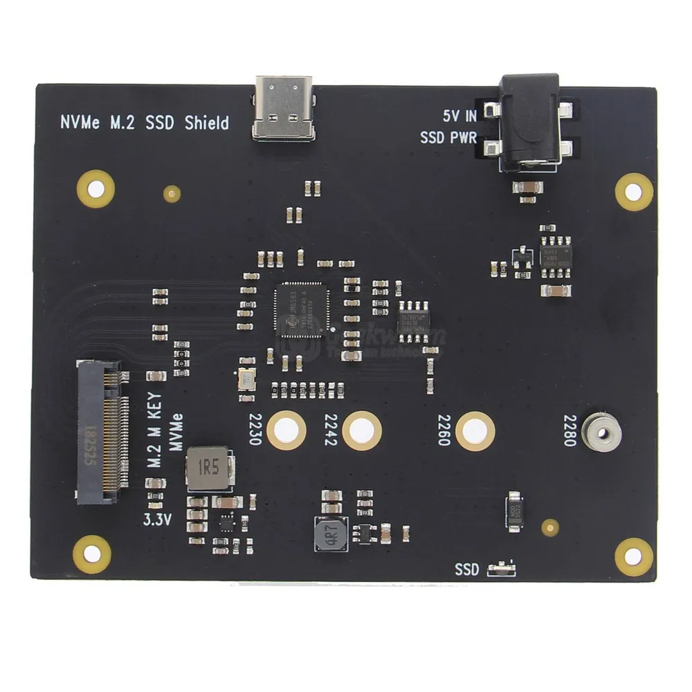 NVIDIA Jetson Nano NVMe M.2 SSD Shield Storage Плата расширения T100 V1.1 для NVIDIA Jetson Nano Developer Kit