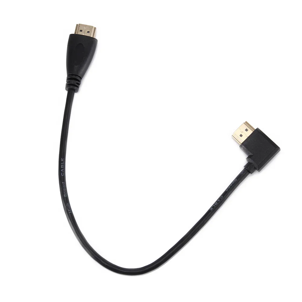 Новый мини HDMI конвертер Папа мама 0 3/0 5/1 м переходник с правой и левой стороны