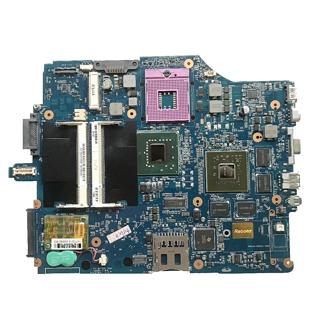 SZWXZY отлично подходит для Sony VGN-FZ15 серии Материнская плата ноутбука MBX-165 MS91 DDR2 A1369748B