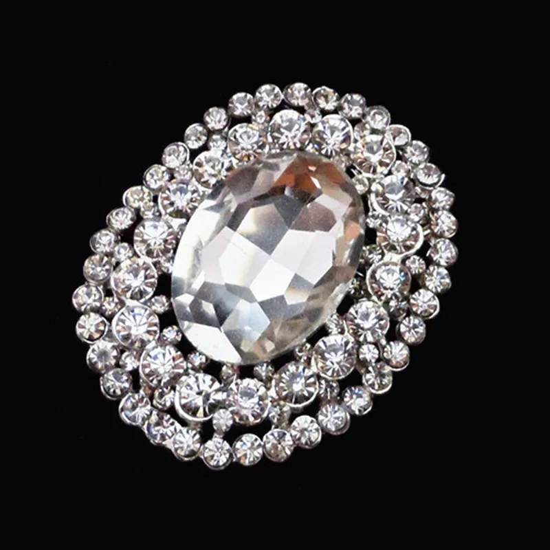 Винтажная модная женская брошь большая с кристаллами для свадьбы вечеринки