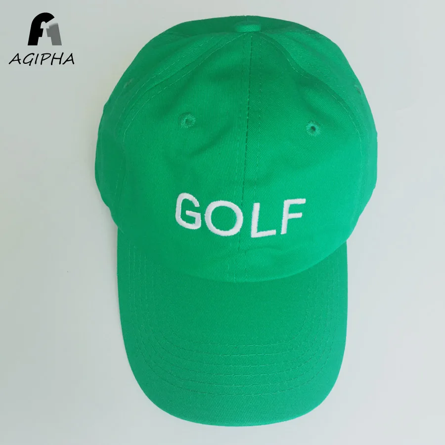 Летняя хлопковая бейсболка с буквенным принтом для женщин и мужчин Зеленая