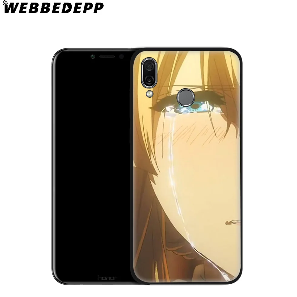 Мягкий чехол Violet Evergarden Anime для Huawei Mate Honor 20 6A 7A 7C 7X 8 9 9X 10 View Lite Pro 30 |