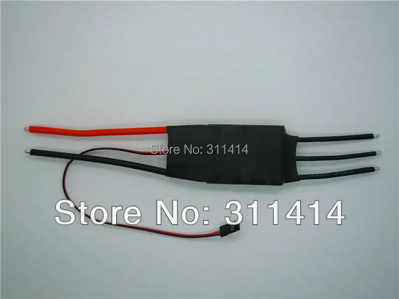 2 шт./лот 125A (OPTO) Бесщеточный Регулятор скорости ESC для радиоуправляемый самолет