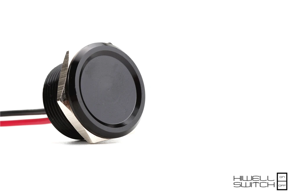 25 мм алюминиевый анодированный пьезо переключатель (Rohs CE) 5 видов цветов