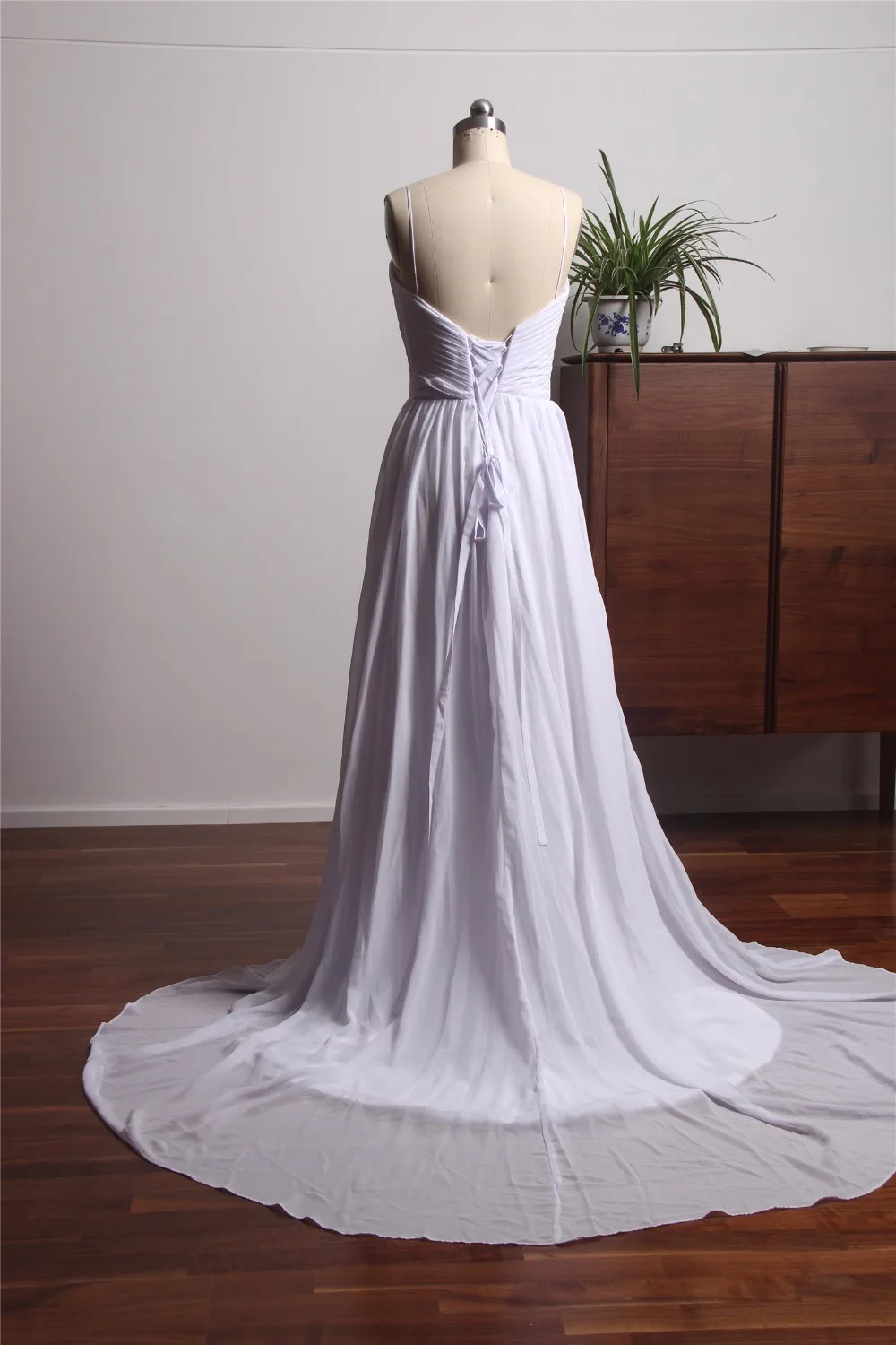 Элегантные Свадебные платья vestido de noiva Cheap Летние Стильные пляжные свадебные