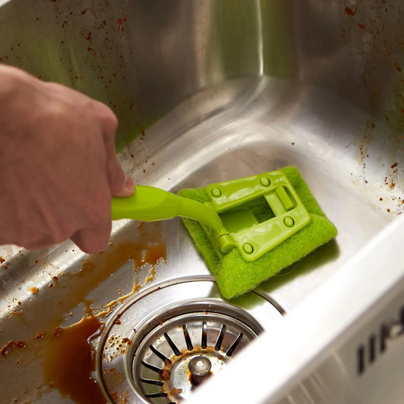 1 шт. съемная кухонная щетка с длинной ручкой|Чистящие щетки| |