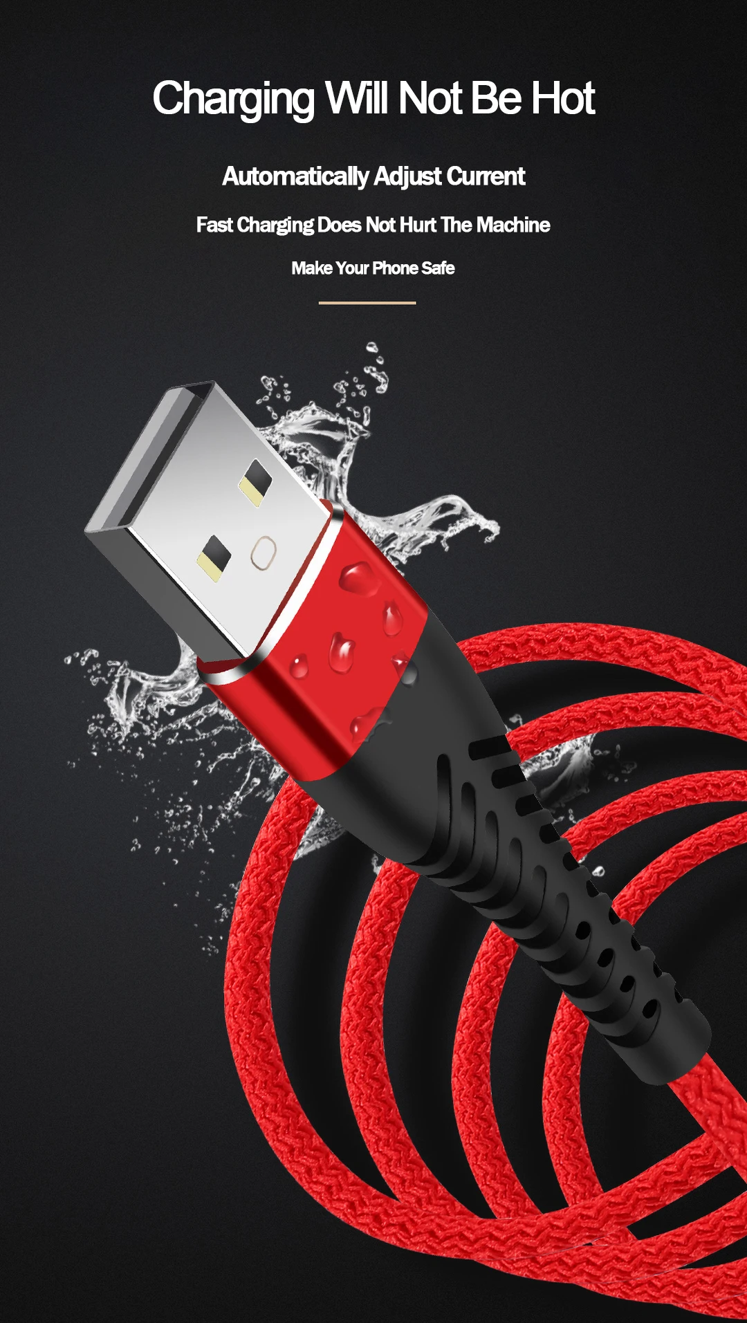 2.4A Быстрая Зарядка Micro usb type C кабель зарядное устройство для iPhone 8 мобильный телефон зарядка для huawei USBC длинный короткий шнур 25 см/1 м/2 м/3 м