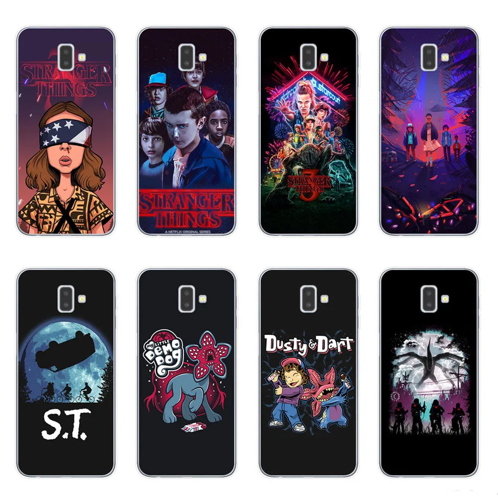 Чехол для телефона Stranger Things Season 3 DEMOGORGON HUNTER мягкий чехол из ТПУ Samsung J3 J5 J7 2016 2017 J4 J6