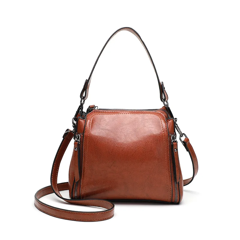 Новые кожаные сумки дизайнерские женские через плечо женская сумка мессенджер