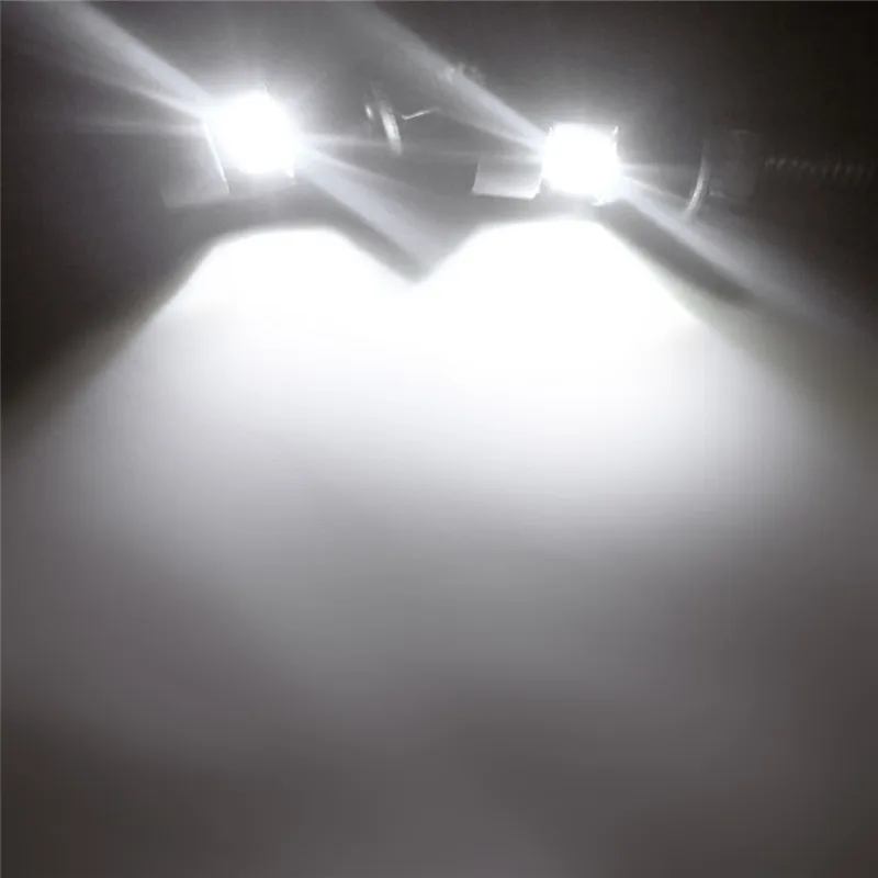 2 шт. Белый Мотоцикл низкое потребление Высокая мощность модная отвертка SMD LED