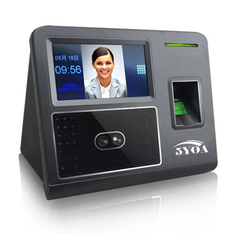 

Face Facial Recognition Fingerprint TCP IP Attendance Access Control Device Biometric Time Clock Recorder Employee Digital AF7