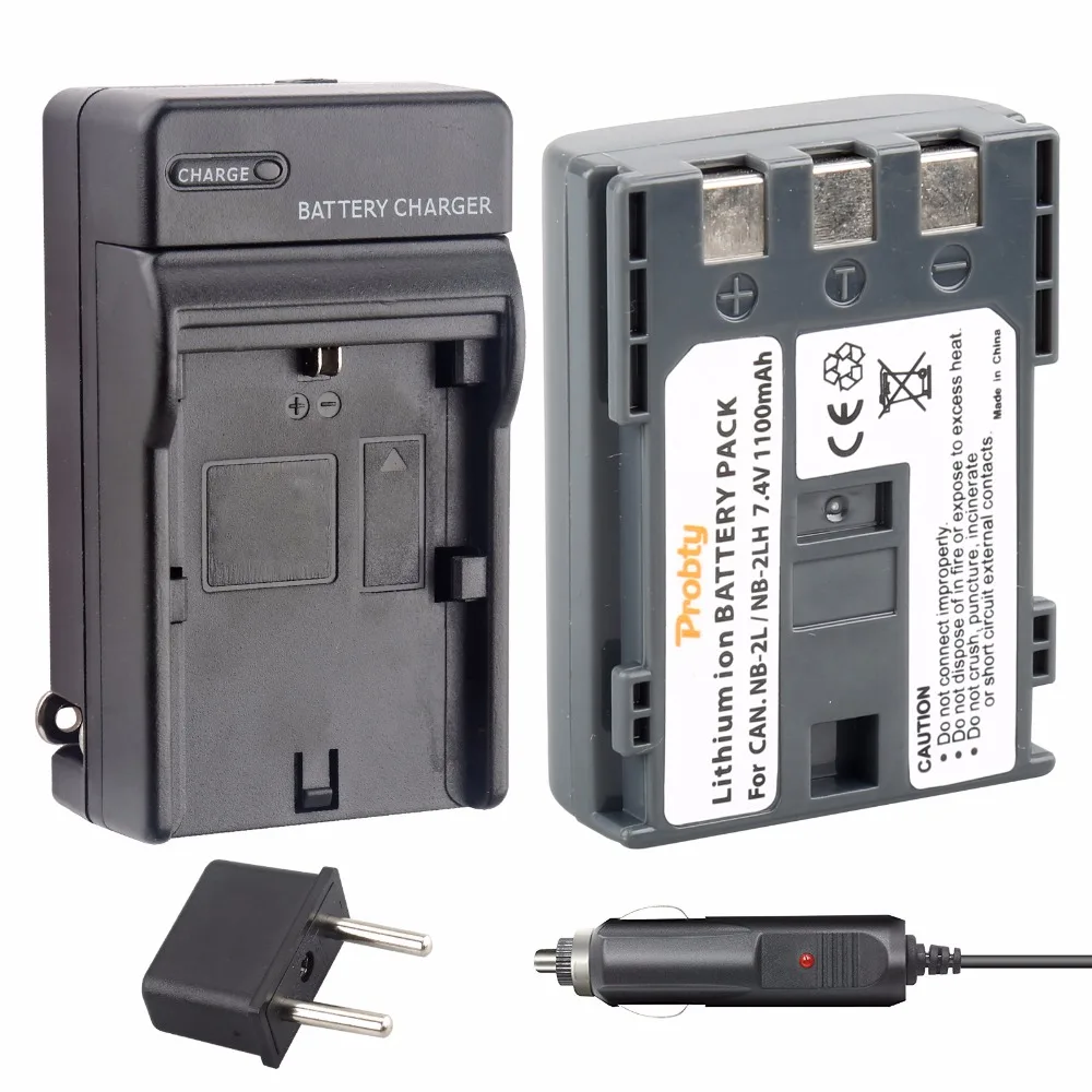 For Canon NB-2L NB-2LH NB-2L12 NB-2L14 NB-2L24 PowerShot G7 G9 S70 S80 DC410 VIXIA HF R10 R100 EOS 350D 400D Digital Rebe | Электроника