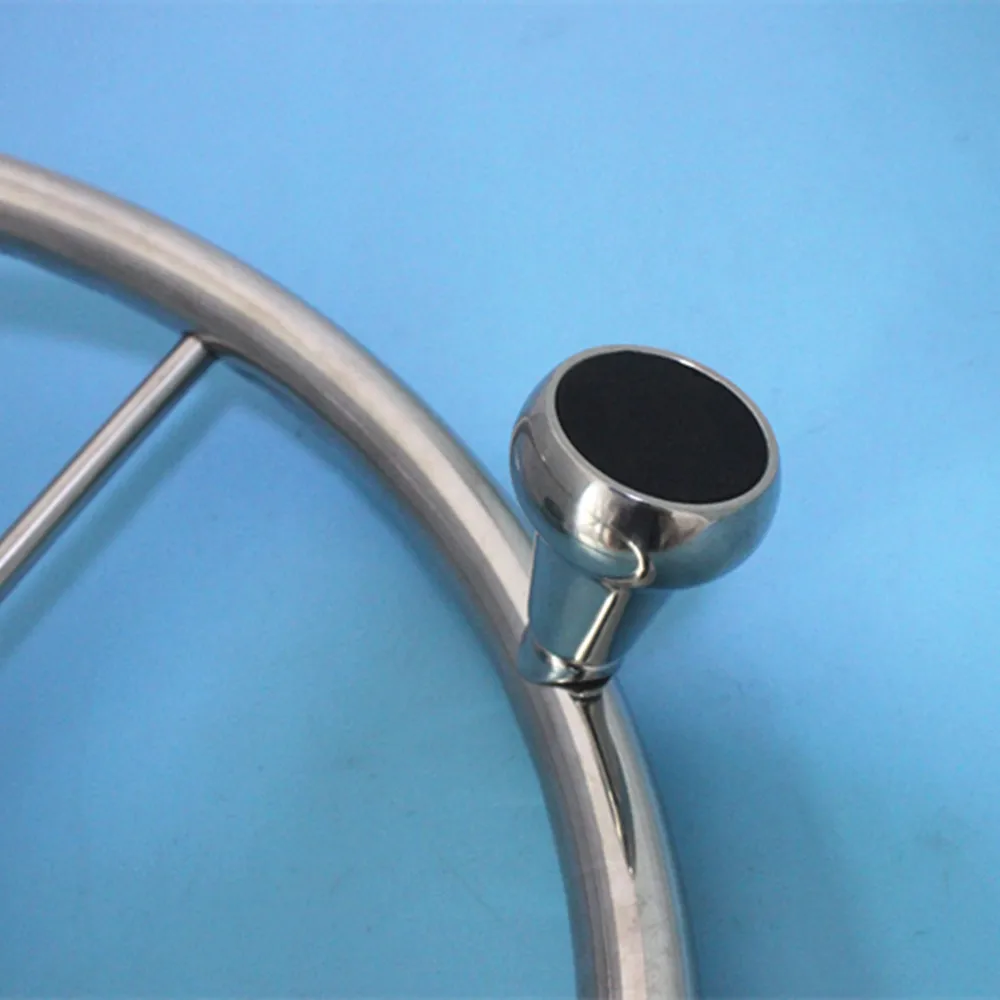 Рулевое колесо для лодки 15 5 дюйма из нержавеющей стали с ручкой Разрушителя