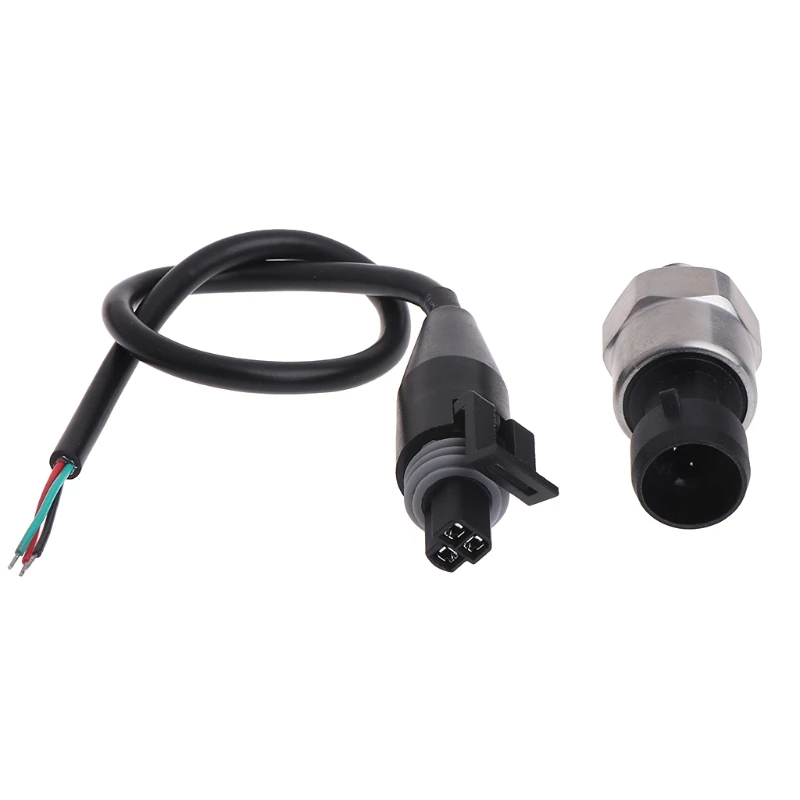 

DC5V 1/8NPT Pressure Transducer Transmitter Sensor Stainless Steel Oil Air Water Tool qiang