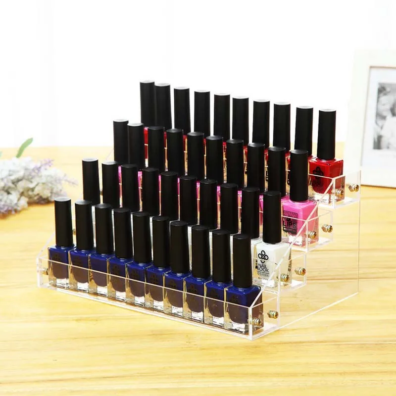 Новая прозрачная акриловая пластиковая стойка для лака ногтей держатель