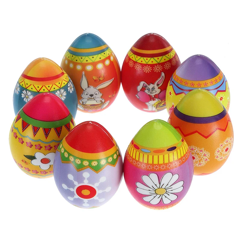 Новинка Kawaii пасхальные яйца мягкие медленно поднимающиеся хлеб Торт Крем