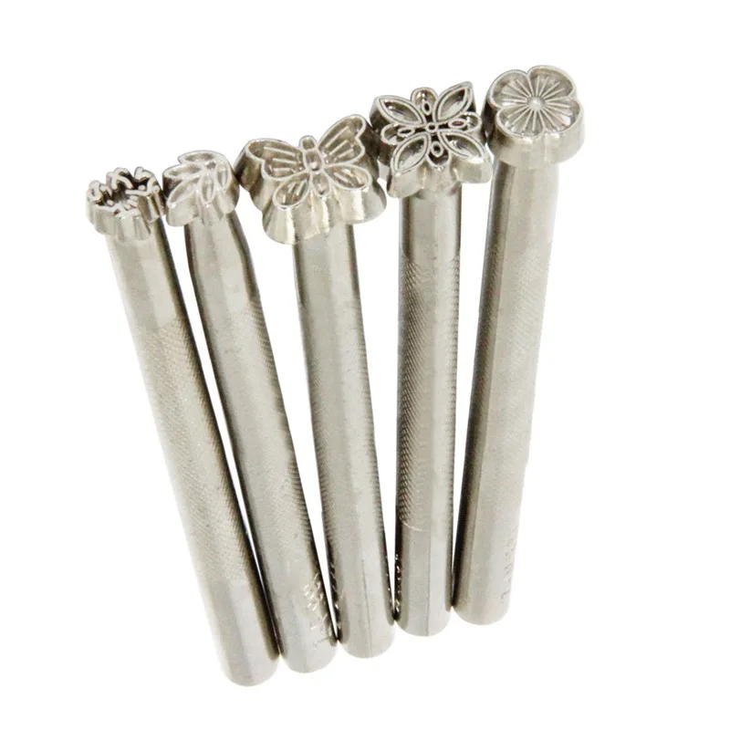 Набор металлических штампов 20 шт./лот инструменты для резьбы по коже изготовления седла|diy stamp|stamp diymetal stamp |