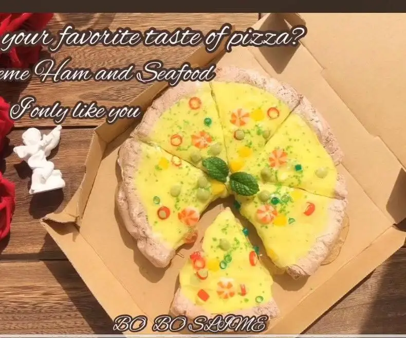 4 шт. имитация креветки полимерный слайм подвески Лизун глина для моделирования