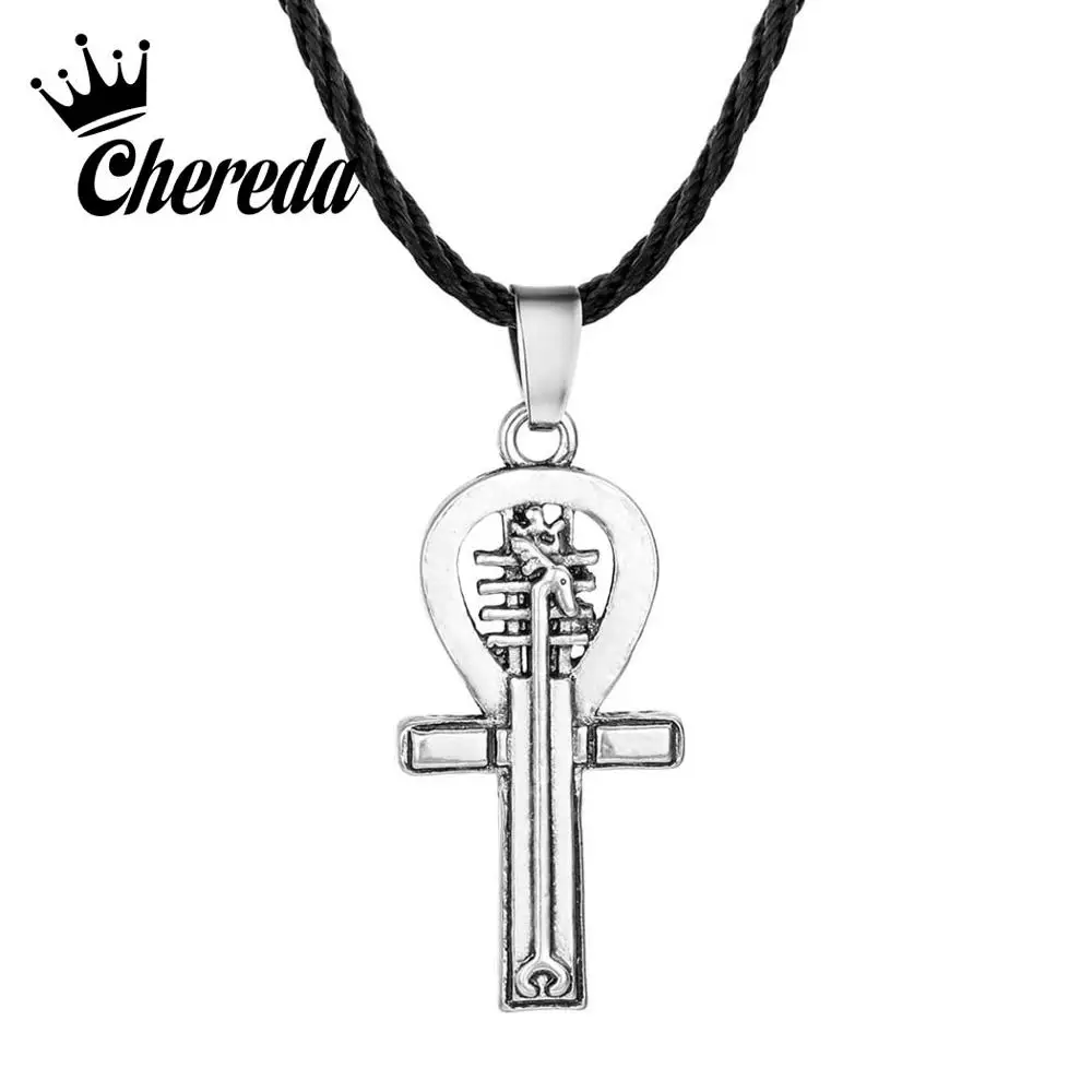 Chereda норвежский викинг амулет кулон ожерелье для женщин и мужчин в стиле панк