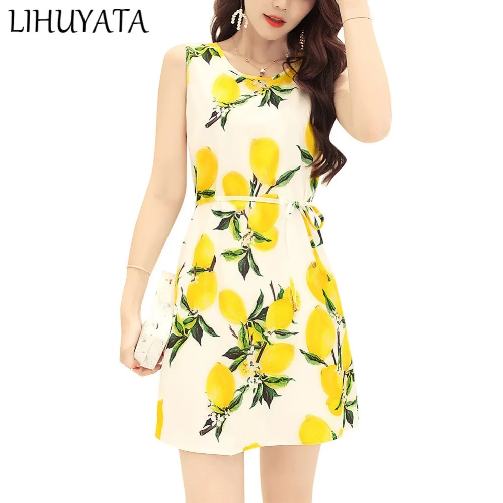 Fashion Women Dress New 2018 Summer Style Short Floral Print Casual Woman Chiffon Dresses Boho Beach Vestidos | Женская одежда