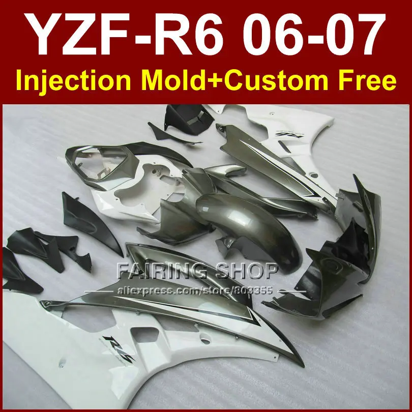 Комплект обтекателей F5GT для YAMAHA YZFR6 2006 2007 YZF1000 YZF R6 06 07 инъекция bodyworks 7GT fairing | Отзывы и видеообзор