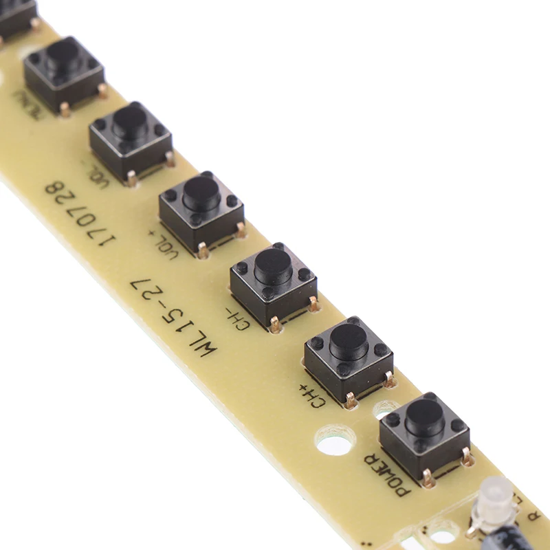 Универсальная 7 клавишная клавиатура для ЖК телевизора с ИК клавиатурой v59 v29