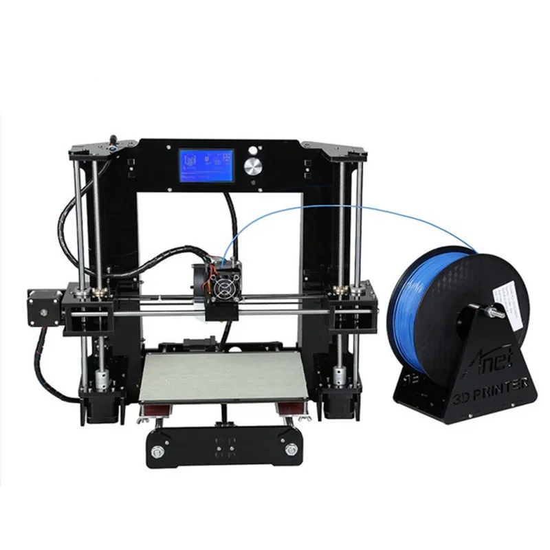 Anet DIY 3D принтер A6 модель высокая точность Prusa i3 Reprap Корабль из Москвы 16 Гб sd карта