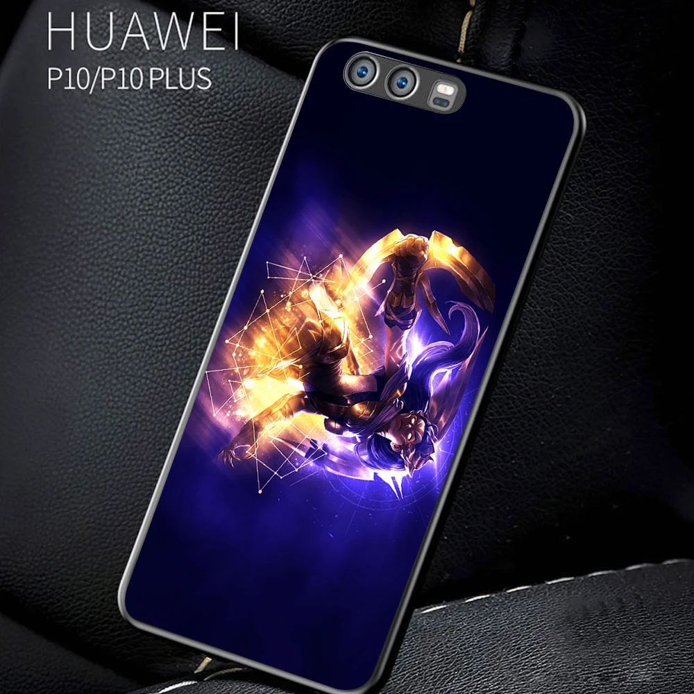 TPU чехол для телефона huawei Коврики 20 pro черный мобильного Carcasa P20 lite P8 облегченная