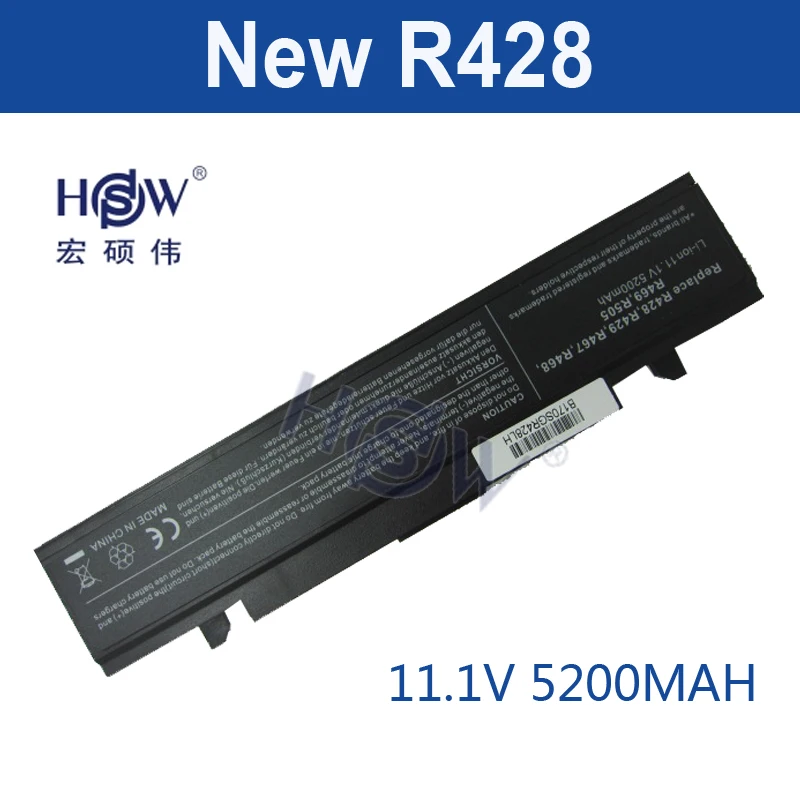 HSW 6 ячеек AA-PB9NC6B Аккумулятор для ноутбука oem SAMSUNG R540 R530 RV520 R528 RV511 NP300 R525 R425 RC530 R580