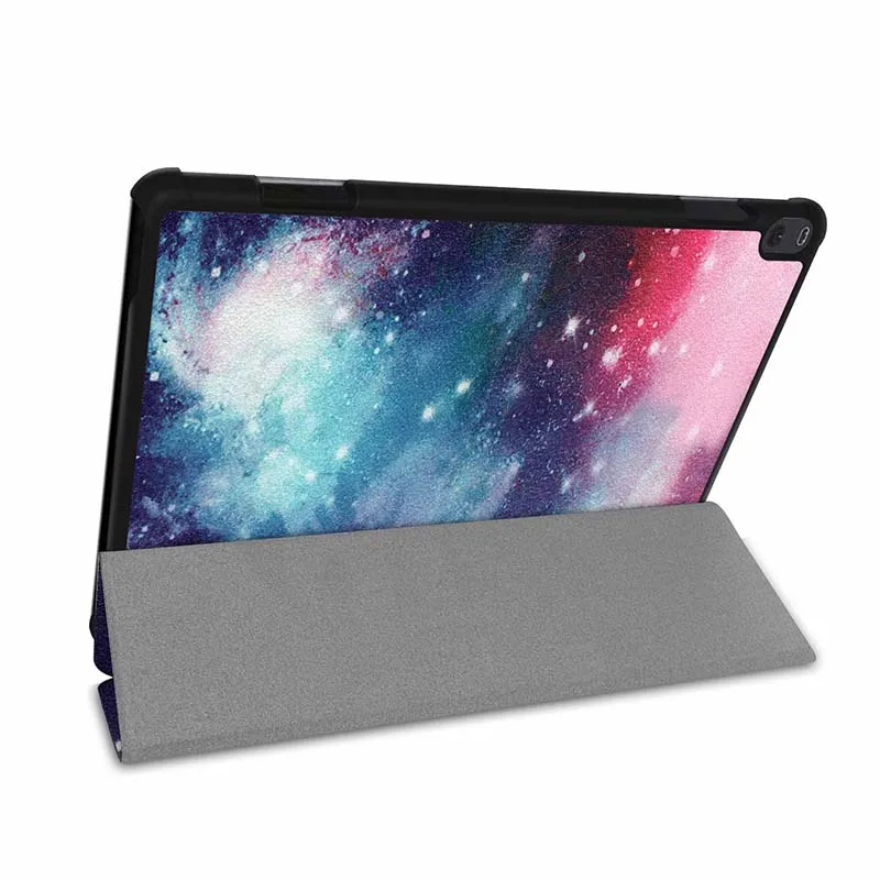 Painting PU Magnet close Luxury leather case cover for Lenovo Tab P10 TB-X705F TB-X705L tablet 20pcs/lot | Компьютеры и офис