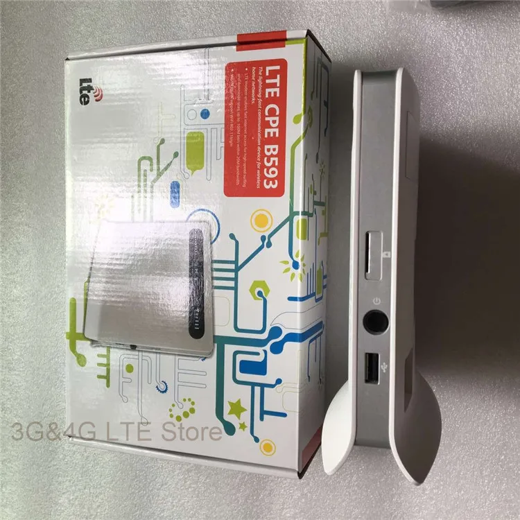 Разблокированный беспроводной маршрутизатор Huawei B593 100 Мбит/с 4G LTE FDD CPE Wi Fi со