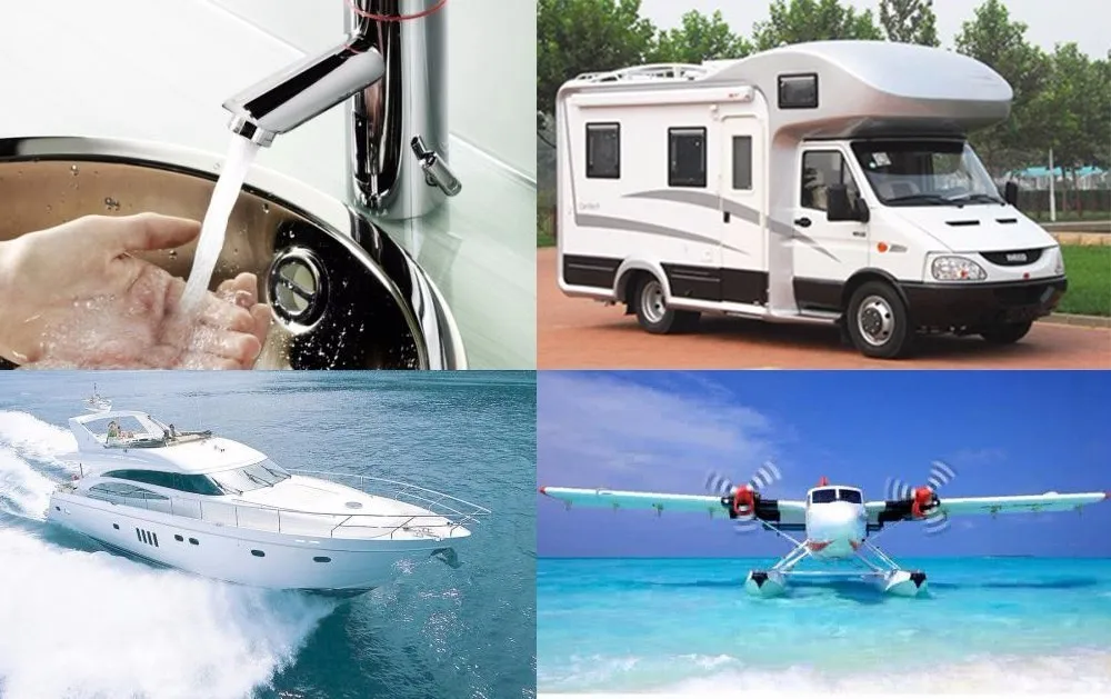 Трюмная помпа 1500GPH DC 12 V/24 V Электрический водяной насос для Aquario погружной гидросамолет двигатель дома Houseboat лодки