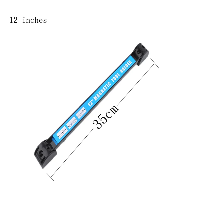 12 inches Duty " 12" 1" 24" магнитный держатель для инструментов, стойки, супер сильный металлический магнит, инструмент для хранения, органайзер, бар, отлично подходит для гаражной мастерской - Цвет: 12 inches