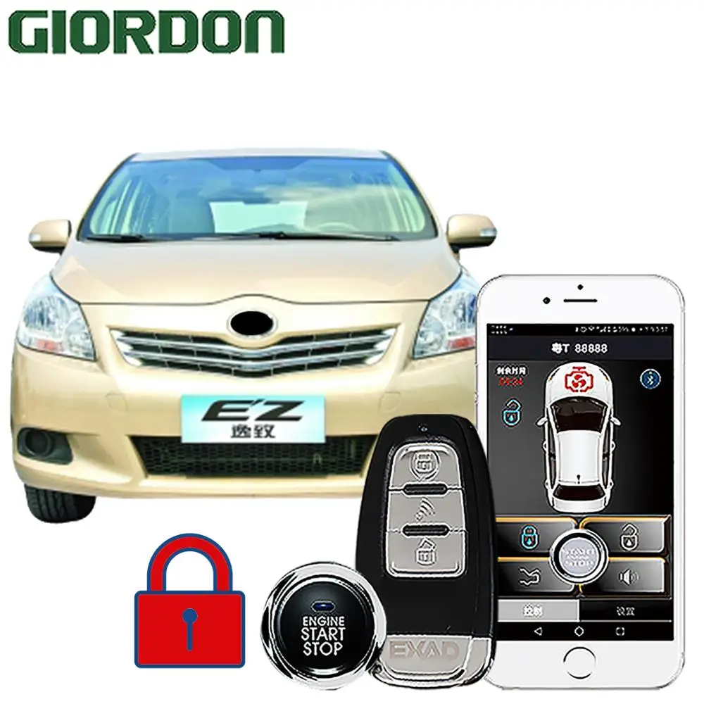 GIORDON 913 EZ Предотвращение кражи автомобиля бесключевой доступ комфортная система