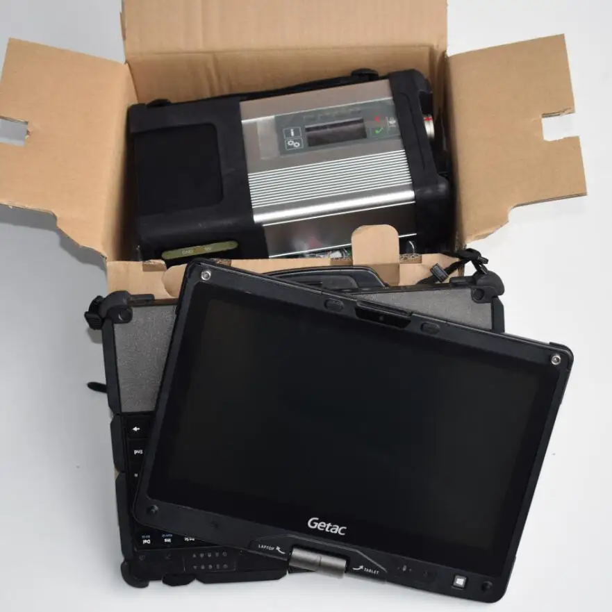 MB Star C5 SD Подключение диагностический инструмент + ноутбук Getac V110 I5 4G с SSDM