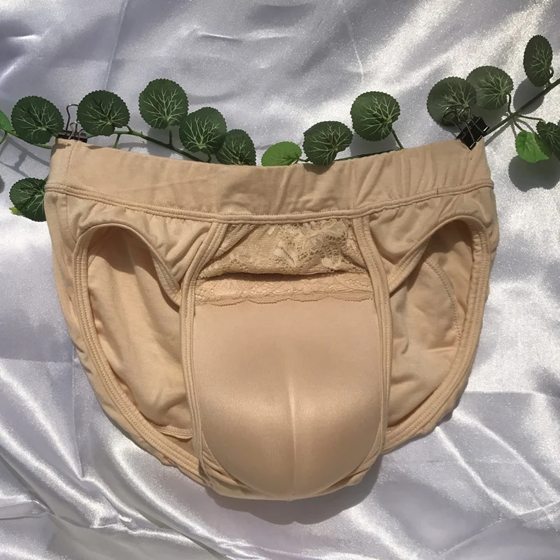 Одежда для трансвеститов искусственная вагина Нижнее белье Мужские