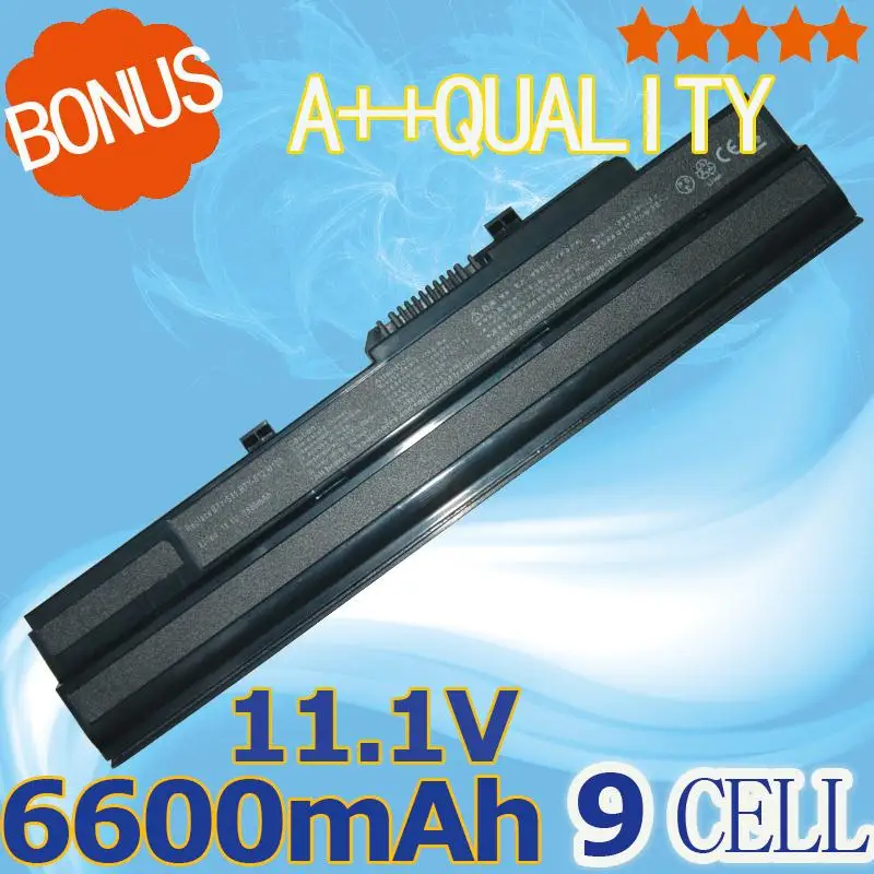 Аккумулятор Akoya Mini E1210 Wind U100 U90 Wind12 U200 U210 U230 9 ячеек 6600 мАч черный для Msi BTY S11 X100 S12|battery