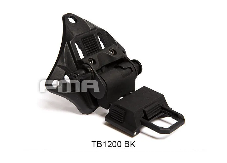 Шлем для страйкбола пейнтбола тактической охоты L4G19 NVG Mount BK пластиковая версия