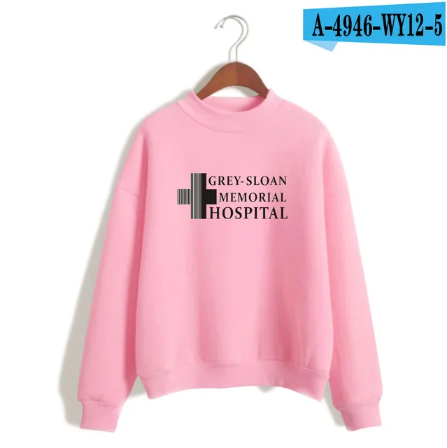 GL pink Его прекрасный день, чтобы сохранить свитер с лиственным рисунком Графический Печатный свитер женщин Tumblr Цитата GREYS Anatomy подарок толстовки спортивный костюм - Цвет: GL pink