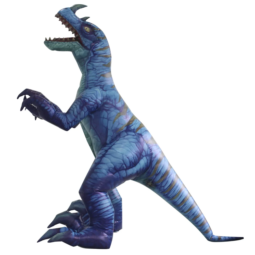Надувной костюм для взрослых Динозавр T REX костюмы выдувное нарядное платье