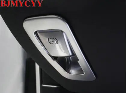 BJMYCYY Автомобильный Электронный ручной тормоз ABS декоративная заплатка для Mercedes