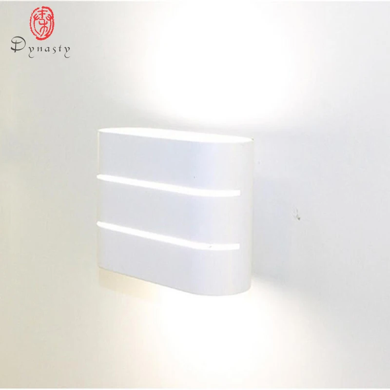 Алюминиевые светодиодные Настенные светильники династии модное простое