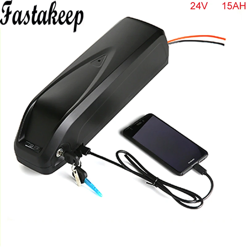 Hailong батарея 24v 15ah литиевая для электрических велосипедов 350W новая бутылка