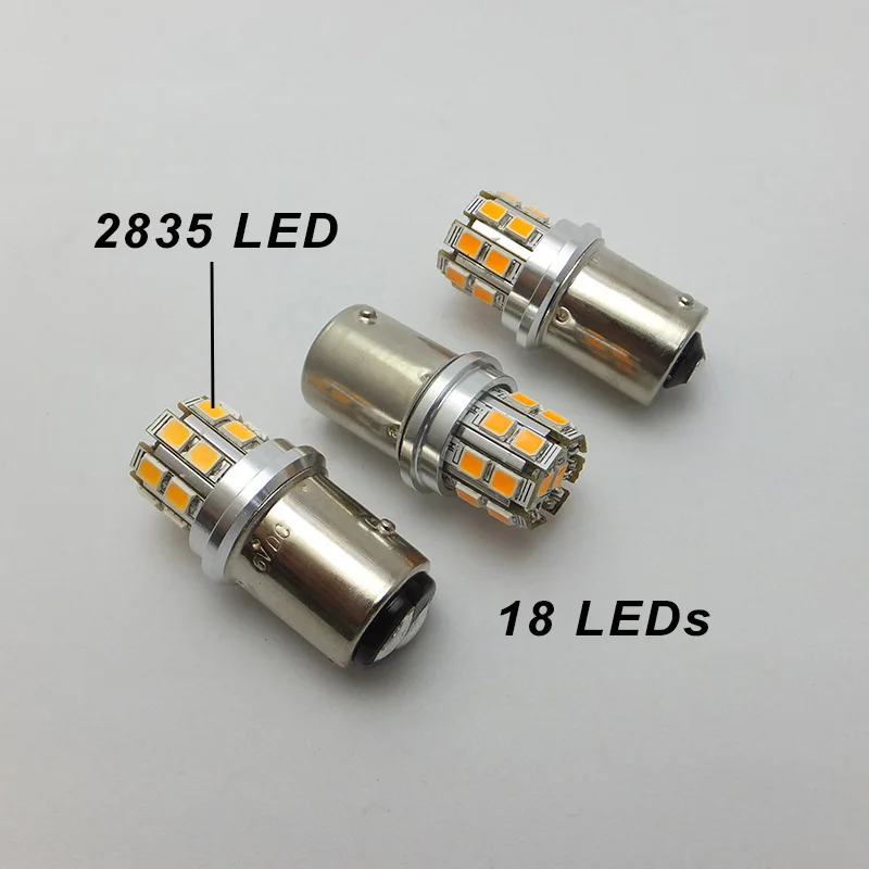 AMYWNTER P21W 1156 Ba15s 6V 12V led 3W лампа для автомобильного стайлинга фар автомобильные огни
